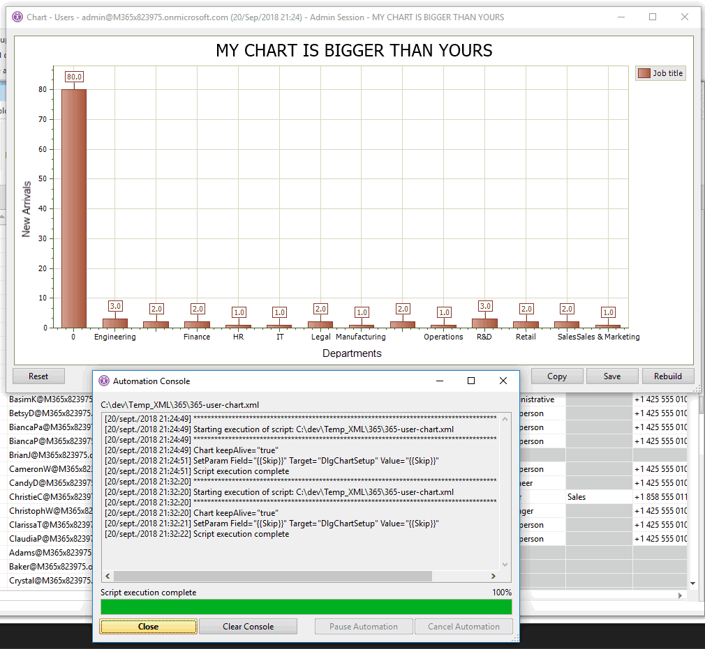 Chart: Generate Chart from Grid Data