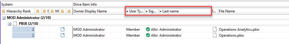 select-column-in-sub-module