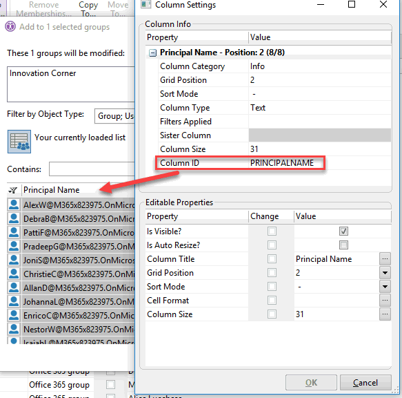 add-to-1-selected-groups-column-settings