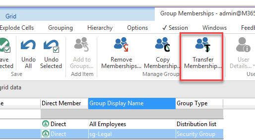Group-Membership-Transfer