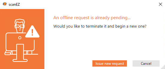 offline-request-is-already-pending
