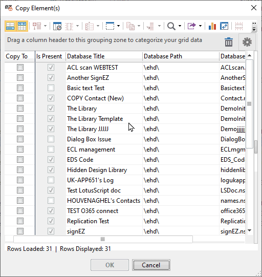 Add a user to the ACL of multiple databases